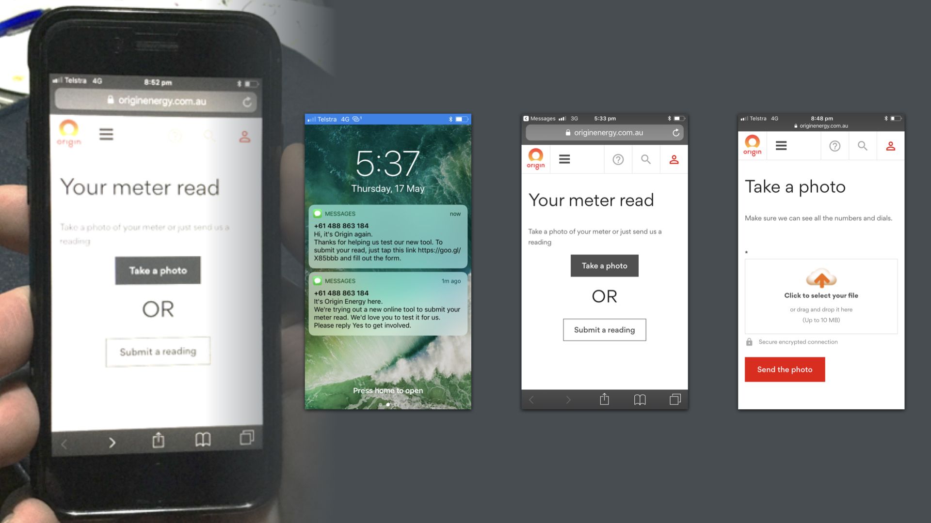 Our initial prototype.