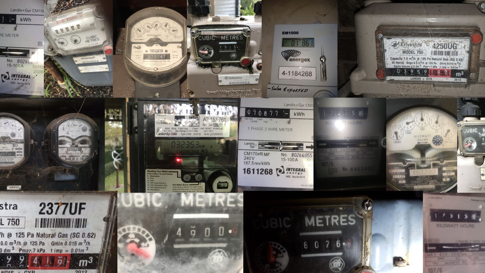 Some of the photographs we got back from customers during testing.